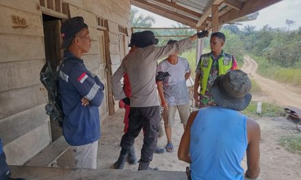 Patroli Karhutlah, Babinsa Ajak Warga Jaga Lingkungan Tanpa Membakar