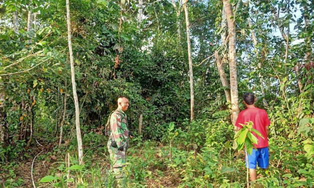 Patroli rutin penanggulangan bencal dan karhutla di desa Binaan