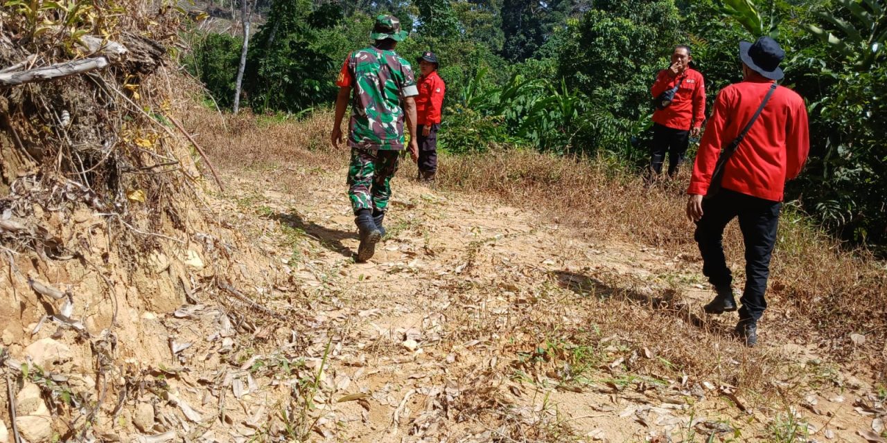Babinsa Koramil 420-07/ Sei Manau Melaksanakan Sosialisasi Dan Patroli Pencegahan Karhutla Di Wilayah