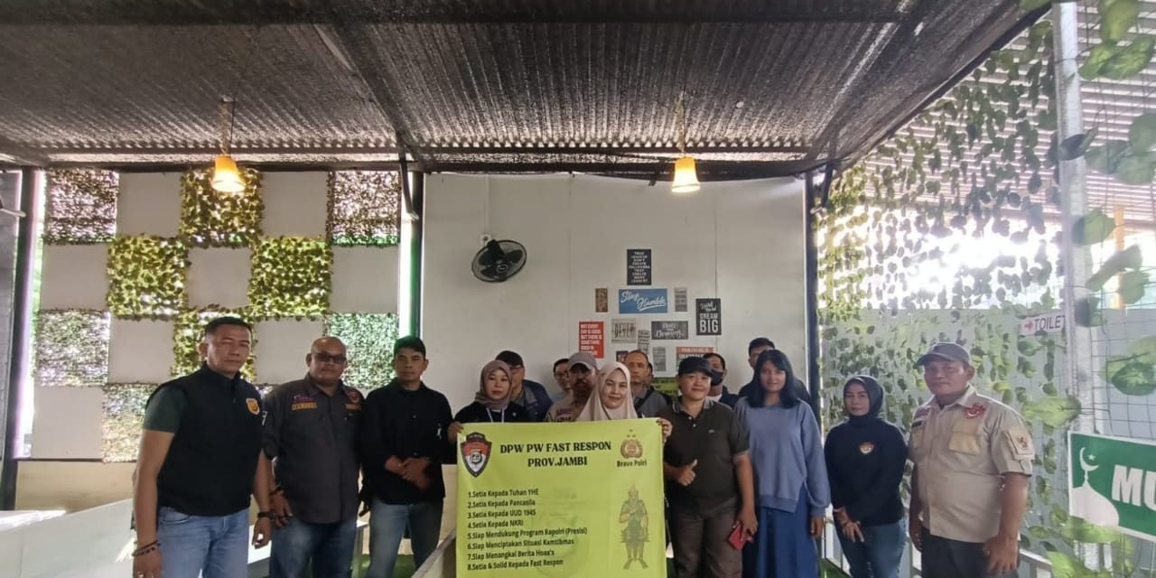 DPW PW Fast Respon Gelar Rapat Kepengurusan Sekaligus Deklarasi Damai Pilkada 2024