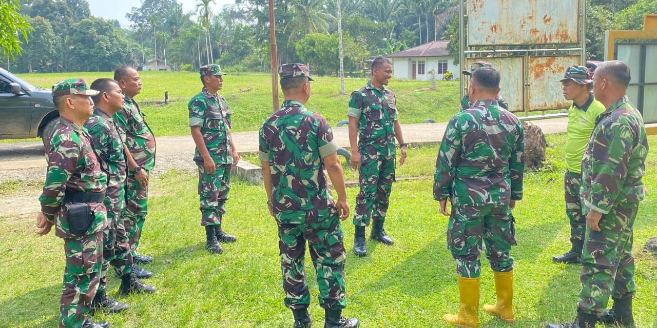 Dandim 0420/Sarko Letkol Inf Suyono S.Sos Laksanakan Peninjauan Awal Lokasi TMMD ke-122 di Desa Bedeng Rejo