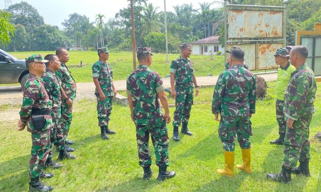 Dandim 0420/Sarko Letkol Inf Suyono S.Sos Laksanakan Peninjauan Awal Lokasi TMMD ke-122 di Desa Bedeng Rejo
