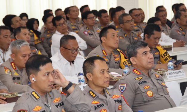 Kapolresta Jambi Menghadiri Pembukaan Taklimat Awal Audit Kinerja Itwasum Polri Tahap II T.A. 2024.