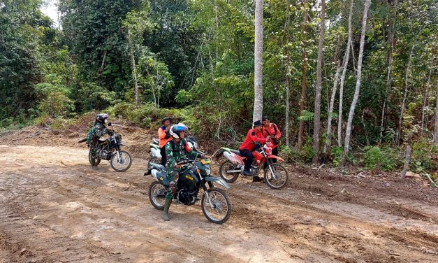 Upaya Cegah Karhutla, Babinsa Dan Anggota Satgas Pengendalian Karhutla Laksanakan Patroli