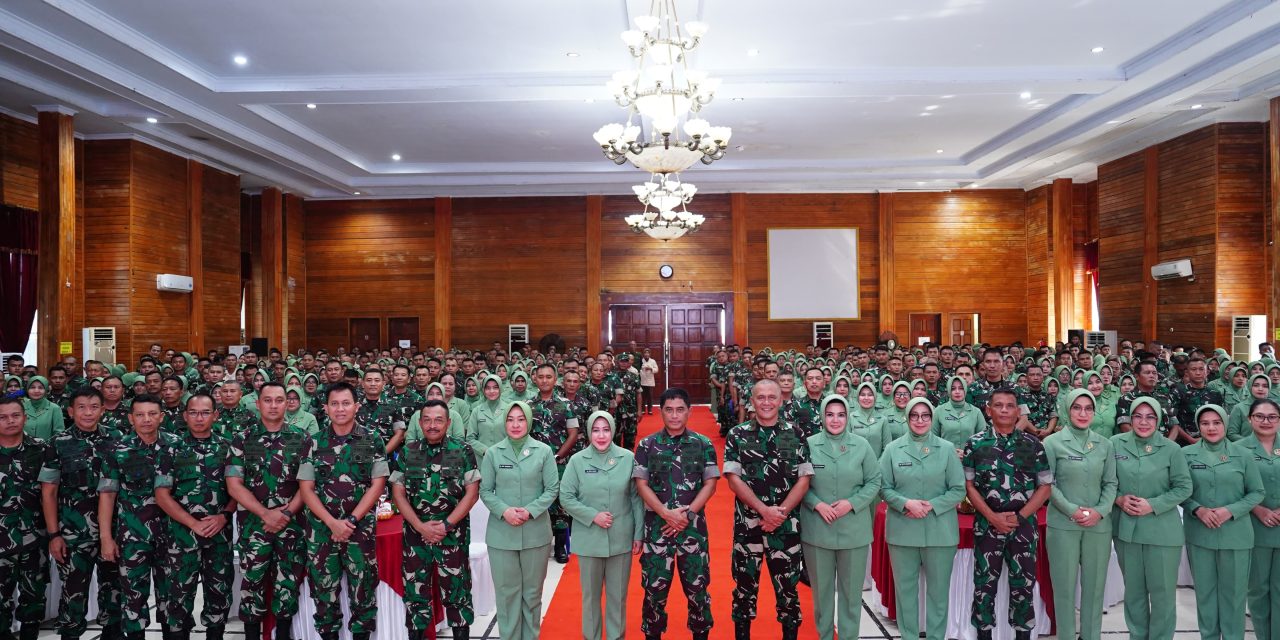 Pangdam II/Sriwijaya Kunjungi Korem 041/Gamas Bengkulu