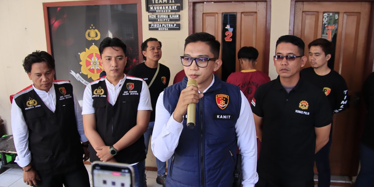 2 Pelaku Pencurian Kendaraan Bermotor (Curanmor) Berhasil Ditangkap Unit Reskrim Polsek Jelutung.