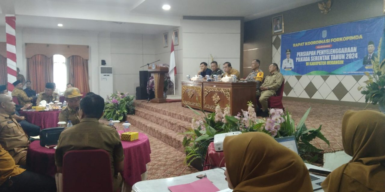 Danramil 09 Bangko Hadiri Rapat Koordinasi Persiapan Penyelenggaraan Pilkada