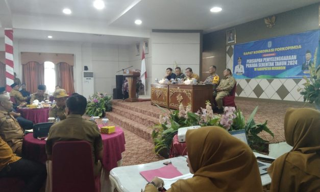 Danramil 09 Bangko Hadiri Rapat Koordinasi Persiapan Penyelenggaraan Pilkada