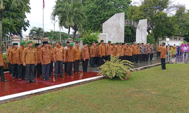 Pepabri Gelar Ziarah di TMP Satria Bhakti Jambi untuk Kenang Jasa Pahlawan