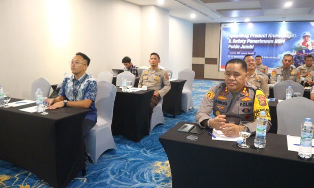 Biro Logistik Polda Jambi Menggelar Upskiling Product Knowledge dan Safety Penerimaan BBM Polda Jambi