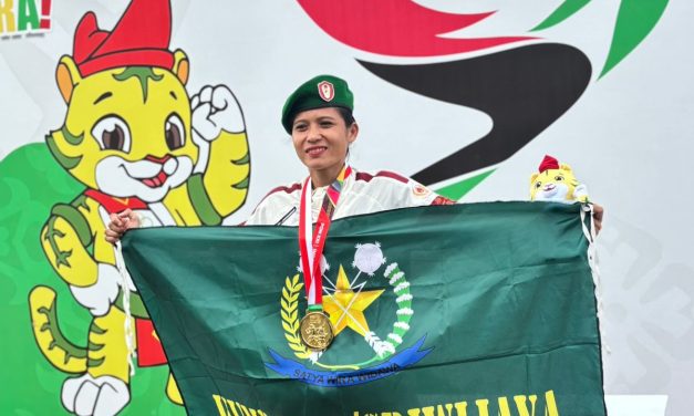 Sertu (K) Sri Maya Sari rebut Emas dan Perak pada PON XXI Aceh-Sumut 2024.