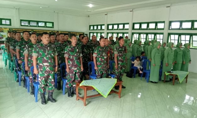 Prajurit Kodim 0420/Sarko Menerima Penyuluhan Hukum Dari Pakum Rem 042/Gapu