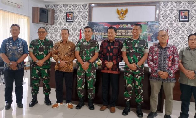 Dandim 0420/Sarko Laksanakan Vidcon Rakornis TMMD ke-122 Tahun 2024 Bersama Danrem 042/Gapu