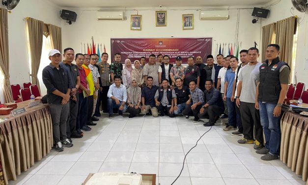 Pabung Mayor CHK Dedy Afrizal, S.H Hadiri Rapat Koordinasi Penetapan Zona Kampanye dan Deklarasi Kampanye Damai Pemilihan Gubernur dan Wakil Gubernur Jambi, Bupati dan Wakil Bupati Sarolangun Tahun 2024