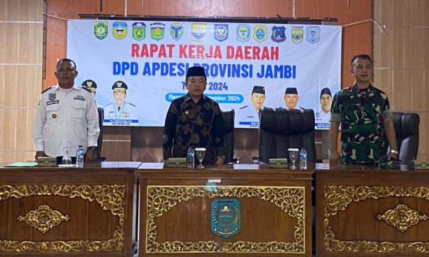Danramil 420-09/Bangko Hadiri Rapat Kerja Daerah DPD Abdesi Provinsi Jambi Di Merangin