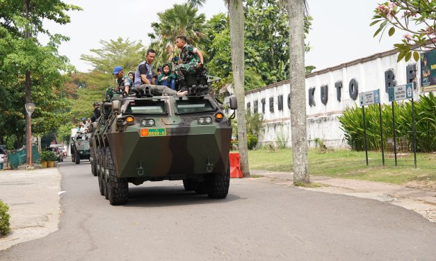 Keseruan, Joy Ride naik dan berkeliling Palembang dengan Alutsista Kodam II/Swj