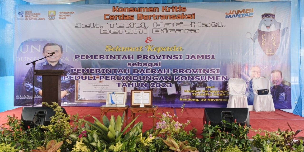 Harkonas,Gubernur Jambi Berikan Penghargaan Langsung Ke Ketua Umum LPKNI