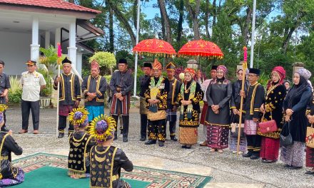 Kasdim 0420/Sarko Mayor Inf Usman S.Ag. Hadiri Acara Memasuki Rumah Dinas Bupati Merangin, Doa Tahlil dan Pembacaan Yasin