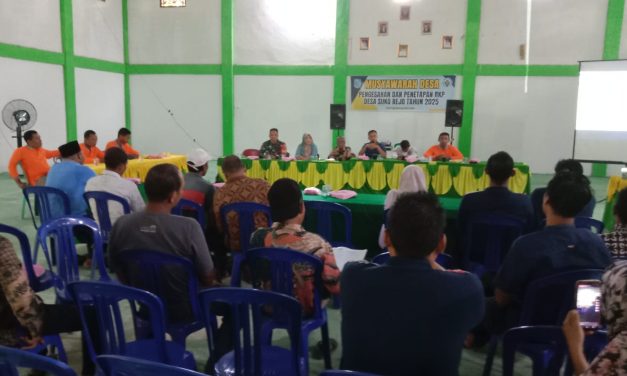 Babinsa Serda Suprapto Hadiri Musyawarah Desa Rencana Pembangunan Jangka Menengah Desa Sukorejo