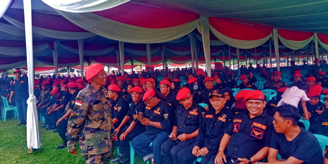 sukseskan pelantikan Grib jaya yang dilaksanakan di kota jambi