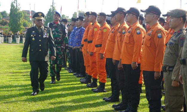 Kasrem 042/Gapu Pimpin Upacara Puncak Peringatan HUT Ke-79 TNI Tahun 2024