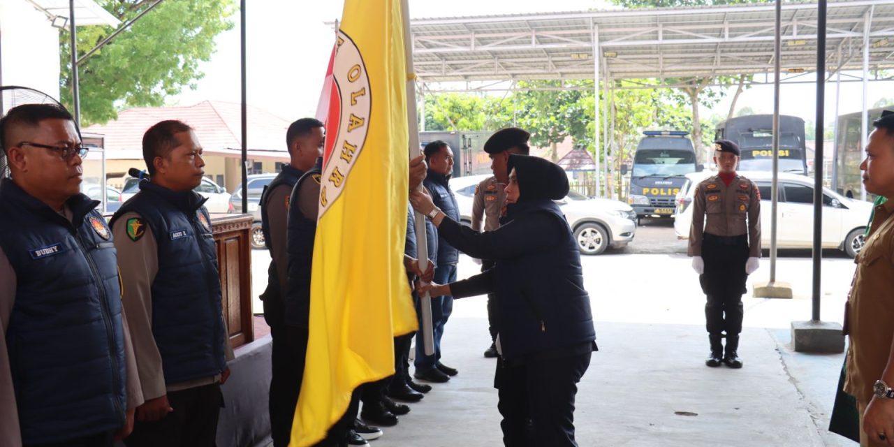 Pelantikan Komite Olahraga Polri Polres Tebo dan Asistensi Bagwatpers Polda Jambi Berlangsung Lancar