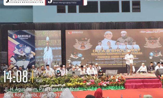 Deklarasi Kampanye Damai Pilkada Provinsi Jambi 2024