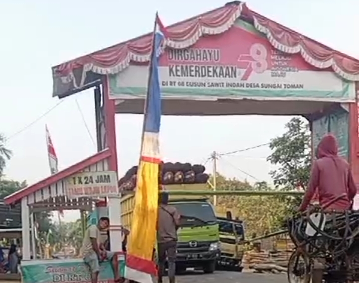 Camat Diduga Turut Mengetahui Pembangunan Portal Di Blok Aseng