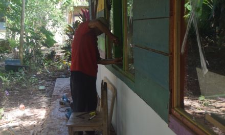 Progres Renovasi Madrasah Darul Ulum Desa Bedeng Rejo Oleh Satgas TMMD ke 122 Kodim 0420 Sarko Capai 95 Persen