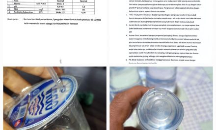 Hak Jawab PT. Afresh Indonesia Atas Diduga AMDK WIGO Tidak Memiliki Expired Date Dan Kelayakan Kualitas Air Minum Dalam kemasan.