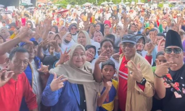 Ribuan Masyarakat Ikuti Jalan Santai di Sembubuk Jaluko