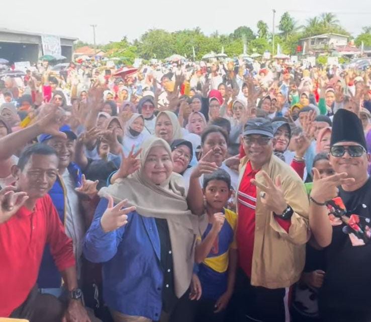 Ribuan Masyarakat Ikuti Jalan Santai di Sembubuk Jaluko