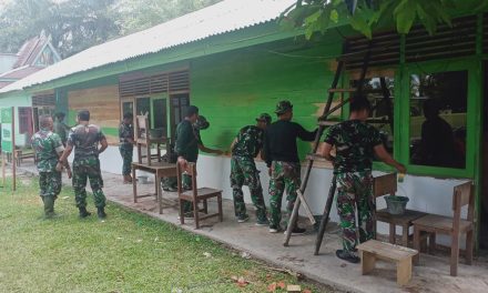 Tinjau Pembangunan di Bedeng Rejo Oleh Satgas TMMD, Wadan Satgas TMMD ke-122 Optimis Selesai Tepat Waktu