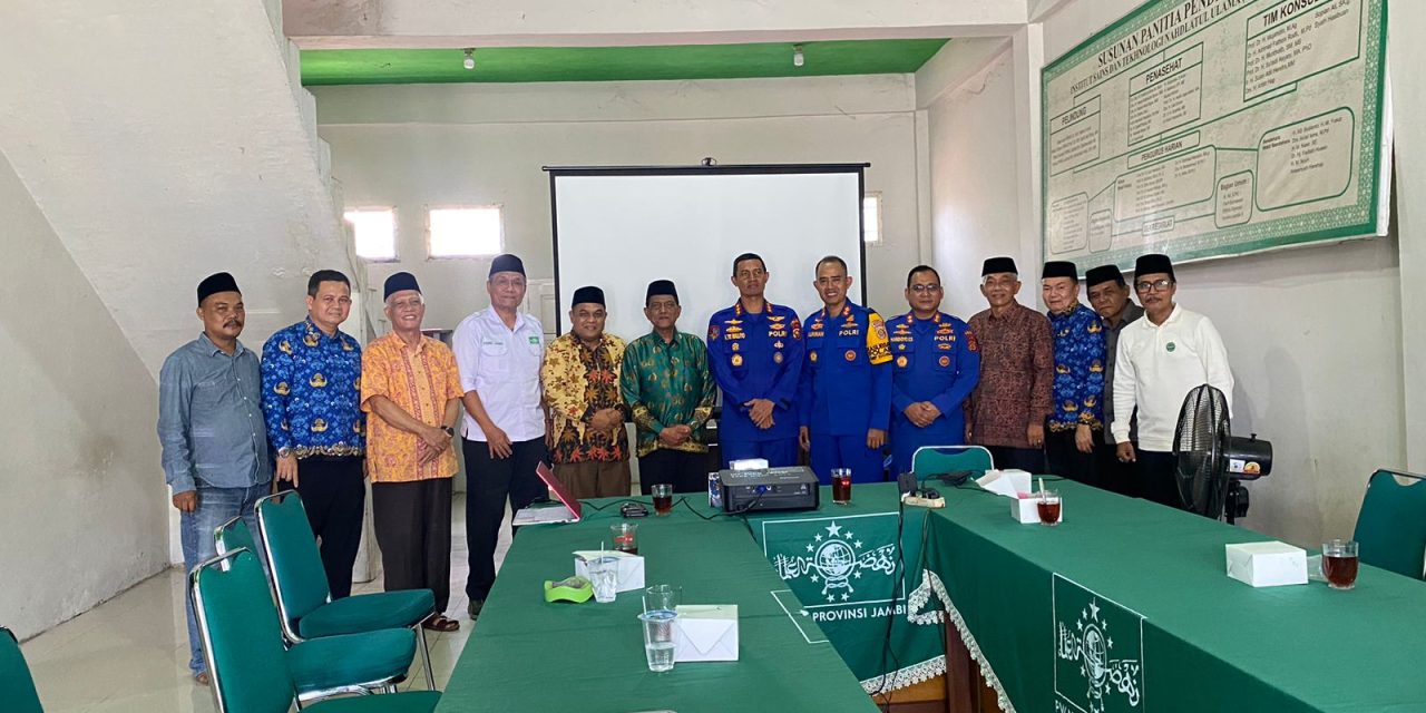 DIRPOLAIRUD Polda Jambi silaturrahim ke Kantor PWNU Jambi.