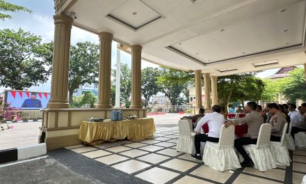 Polda Jambi Gelar Nobar Prosesi Pelantikan Presiden dan Wakil Presiden Terpilih Periode 2024-2029