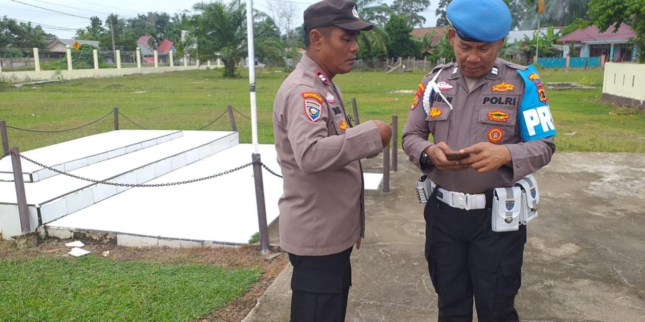 Sipropam Polres Tebo Gelar Gaktiplin di Polsek Tebo Ilir