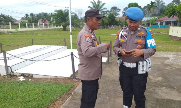 Sipropam Polres Tebo Gelar Gaktiplin di Polsek Tebo Ilir