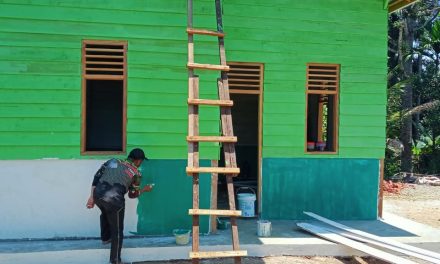 RLH Yabani Terus Dipoles Anggota Satgas TMMD ke 122 Kodim 0420 Sarko