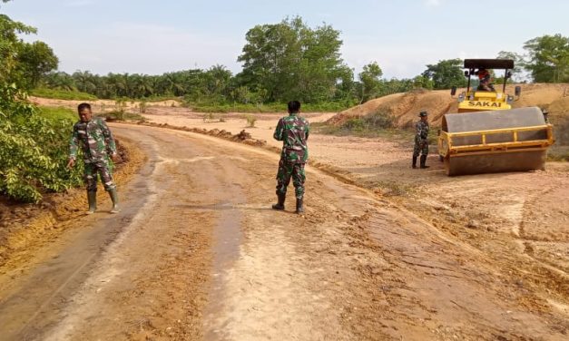 Progres Peningkatan Jalan Penghubung Desa Bedeng Rejo ke Desa Sungai Putih Capai 88 Persen