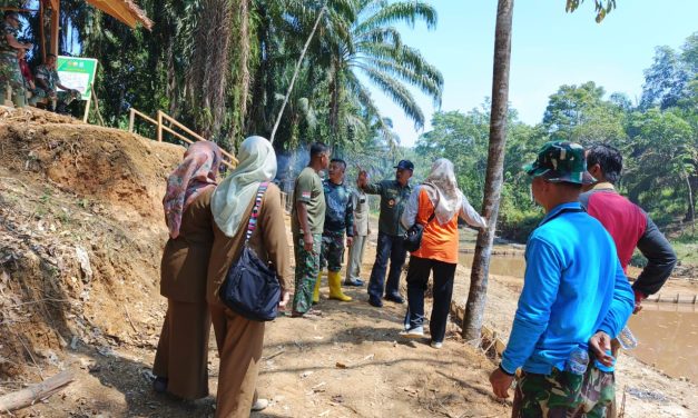 Dedi Darmsntias Apresiasi Kerja Satgas TMMD ke 122 Kodim 0420 Sarko