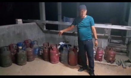 Bahaya!Diduga Gudang Pengoplosan Gas Bebas Beroperasi Di Nes Jaluko,Gabungan Wartawan Dan LSM Berhasil Menemukanya