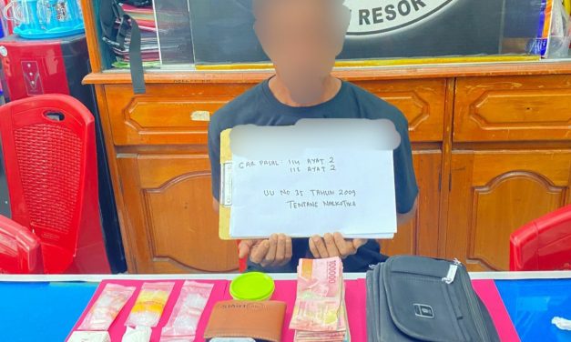Polres Tebo Ungkap Kasus Peredaran Narkotika Jenis Sabu di Kecamatan Tengah Ilir