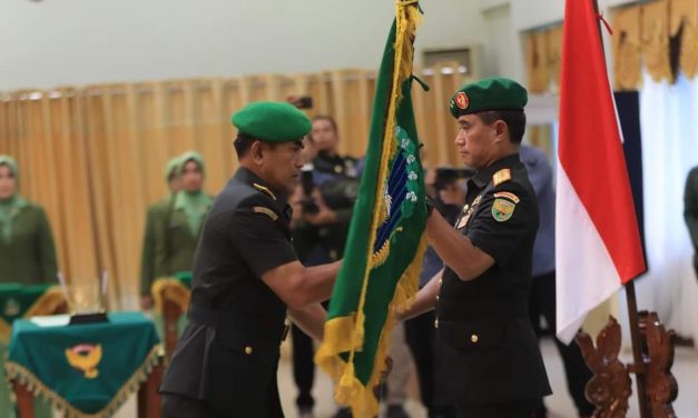 Brigjen TNI Heri Purwanto, S.E., M. Sc, resmi Jabat Danrem 042/Gapu