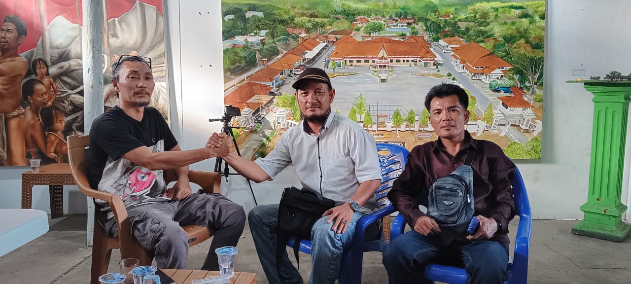 Silahturahmi Dengan IWO Tebo, Grib Jaya Cabang Tebo Bahas Aksi di Tengah Ilir