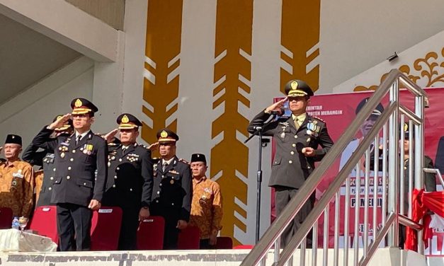 Dandim 0420/Sarko Pimpin Upacara Hari Pahlawan Dan Ziarah Nasioanal Di Kabupaten Merangin