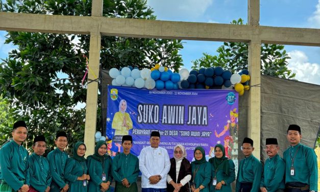 HUT Desa Suko Awin Jaya ke 21 Berbeda Suku dan Berbeda Budaya Tetap Bersatu Membangun Desa Suko Awin Jaya