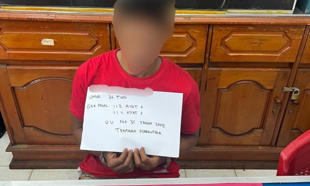 Ungkap Kasus : Satresnarkoba Polres Tebo Berhasil Tangkap 1 Pelaku Pengedar Narkoba di Kecamatan VII Koto