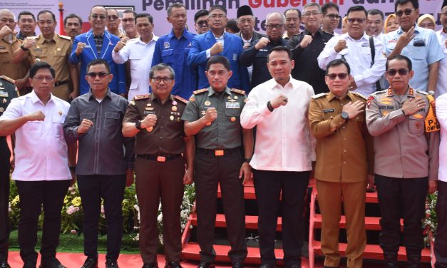 Pangdam II/Sriwijaya Hadiri Deklarasi Damai Pemilihan Gubernur dan Wagub Sumsel Tahun 2024