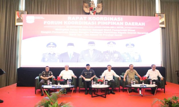 Kajati Jambi Perintahkan Para Kajari Mendukung Pelaksanaan Pilkada Serentak