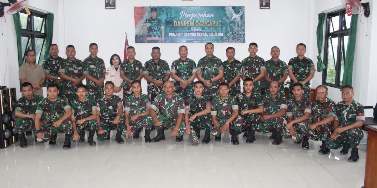 Brigjen TNI Heri Purwanto, S.E, M.Sc,. Awali Tugas dengan Kunjungan Kerja ke Balak Aju Korem 042/Gapu